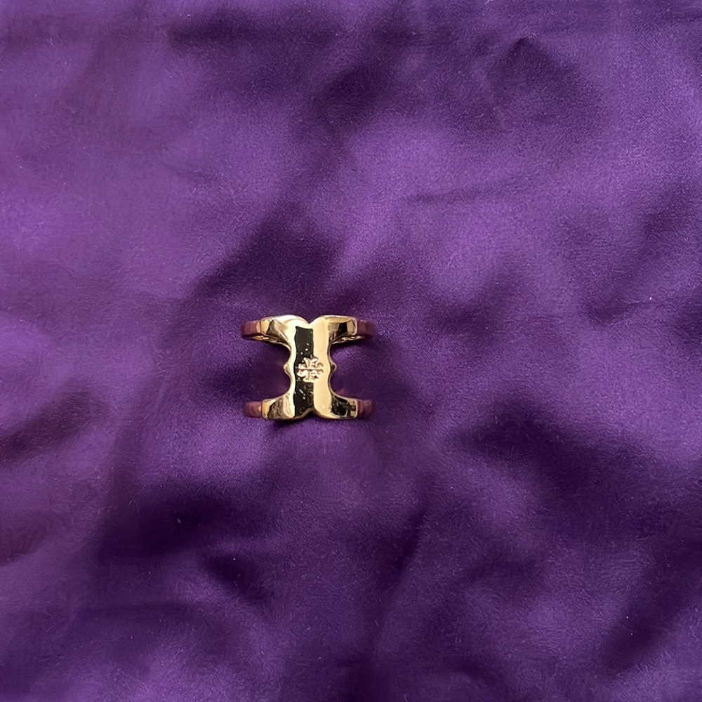 TORY BURCH gemini ring size 7